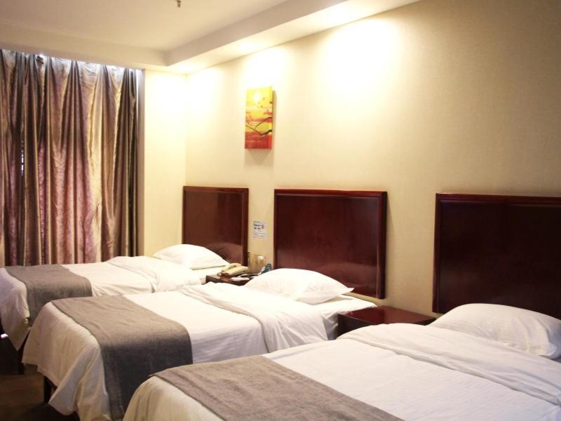Greentree Inn Jiangsu Nanjing Software Valley Sanjiang University Express Hotel Exteriör bild