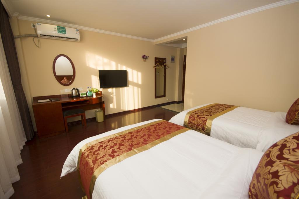 Greentree Inn Jiangsu Nanjing Software Valley Sanjiang University Express Hotel Exteriör bild