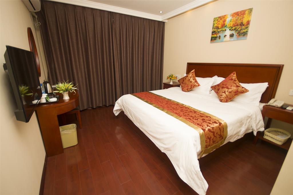 Greentree Inn Jiangsu Nanjing Software Valley Sanjiang University Express Hotel Exteriör bild
