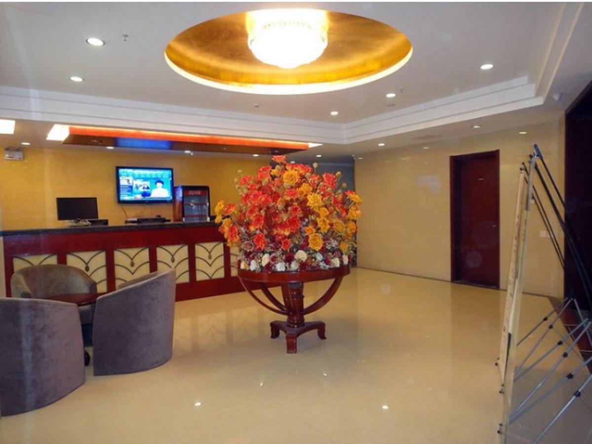 Greentree Inn Jiangsu Nanjing Software Valley Sanjiang University Express Hotel Exteriör bild